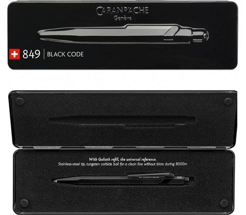 Caran d'Ache 849 Black Code