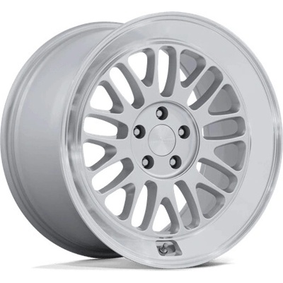 ROTIFORM RC214 SCP 9,5x18 5x100 ET38 gloss silver with DIAMOND CUT LIP