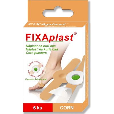 Fixaplast naplast na kurie oká 6 ks