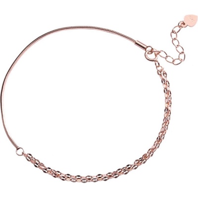 Silenti Jewelry Сребърна гривна "Пинки