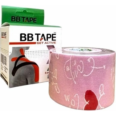 BB Tape Kineziologický tejp panáčci 5 m x 5 cm