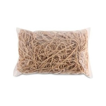 Gumičky Office Products 130mm 1kg prírodná farba