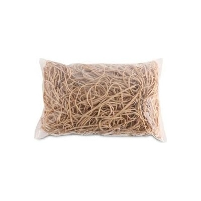Gumičky Office Products 130mm 1kg prírodná farba
