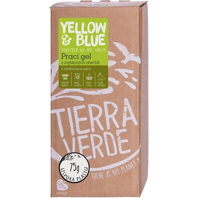 Tierra Verde prací gel z mýdlových ořechů s vavřínem 1 l