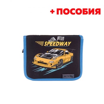 Image 1 of PULSE Несесер Pulse Speedway, пълен, сиво-син