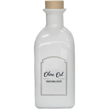 Mercanlar M-151405-WSO-Бутилка за олио/зехтин с коркова тапа "Mira" 700cc БЯЛА (0154303)