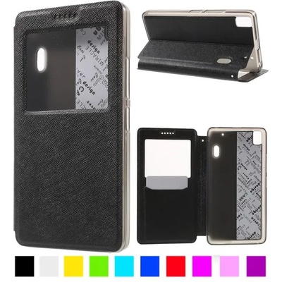 Lenovo K3 Note A7000 Window Кожен Калъф и Протектор