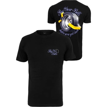 Image 1 of Mister Tee Мъжка тениска в черен цвят Mister Tee Pay Your Bills Tee black UB-MT1640-00007 - Черен, размер XXL