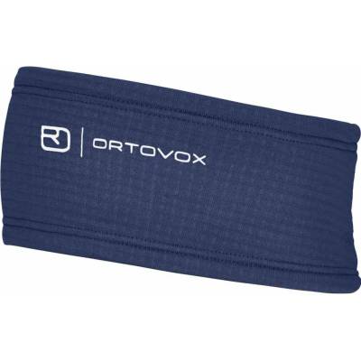 Ortovox Fleece Grid Headband Blue Nunatak