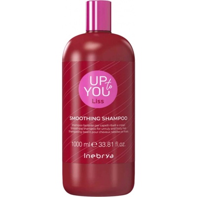 Inebrya Up to You Liss Smoothing Shampoo uhlazující šampon pro nepoddajné a krepaté vlasy 1000 ml