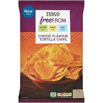 Tesco Free From Smažené kukuričné lupienky s príchuťou syra 200 g