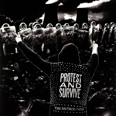 Discharge - Protest And Survive: The Anthology (Double Splatter Coloured) (2 LP) (4050538548358)