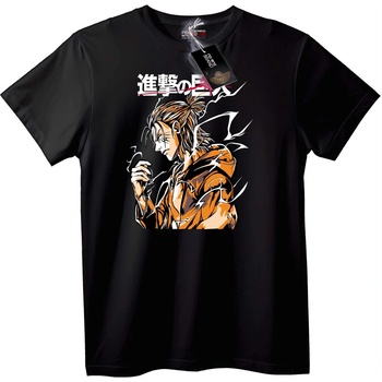 NOONEBRAND Тениска Атака на Титаните Ерен - 4XL, Black