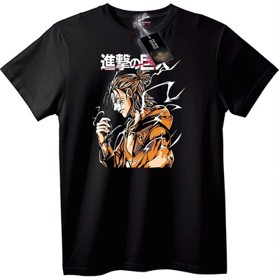 NOONEBRAND Тениска Атака на Титаните Ерен - 4XL, Black