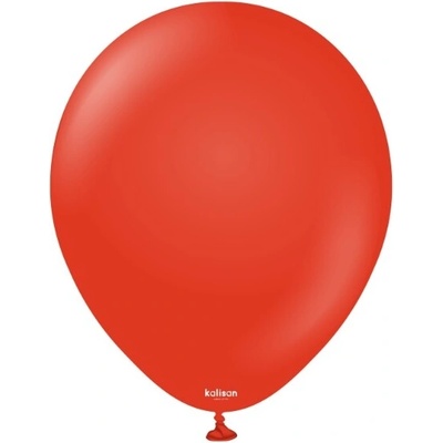 Kalisan Balloons Balonky červené, Standard Red 30 cm 12"