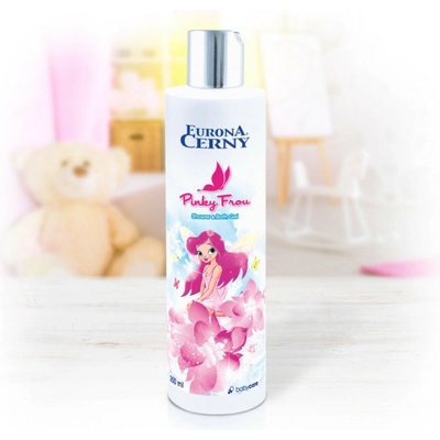 Eurona Pinky Frou Hydratačný sprchový a kúpeľový gél pre malé slečny 250 ml