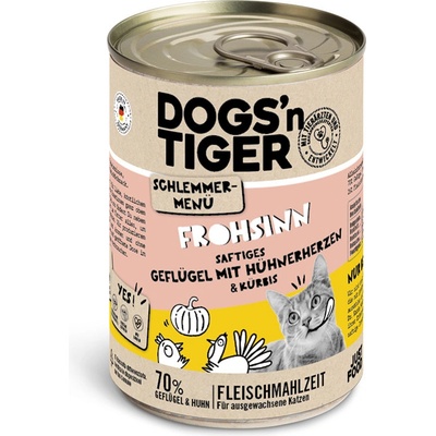 Dogsn Tiger gurmánske menu hydina s kuracím 6 x 400 g
