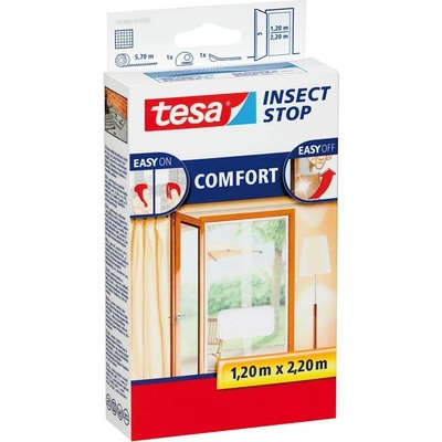 Tesa Insect Stop Comfort 55389 2 x 0,65m x 2,2 m černá
