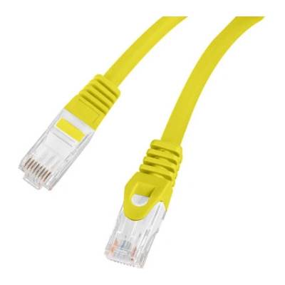 Lanberg PCU6-10CU-0200-Y Cat. 6 U/UTP LSZH CU AWG26 неекраниран жълт пач кабел, 2 м