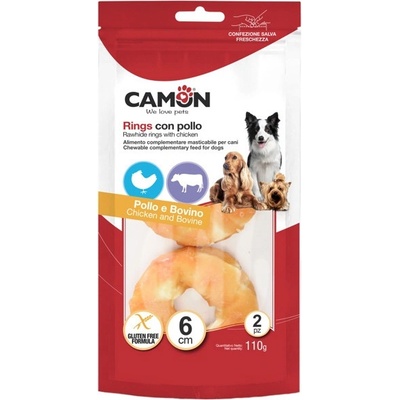 Camon Buvolie/Kurací Krúžok 2 ks 6 cm 110 g