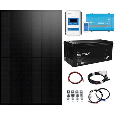 Ecoprodukt ostrovný systém 12V 800VA 430Wp 200Ah