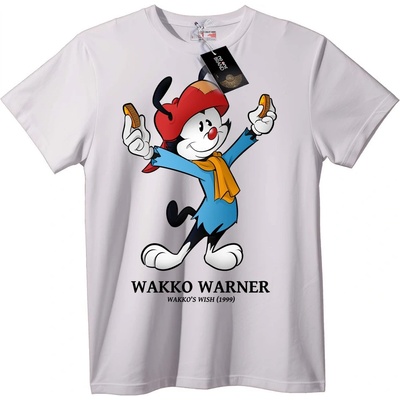 NOONEBRAND Тениска Wacko Warner - XS, White