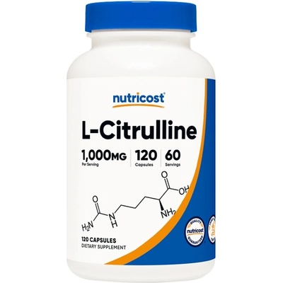 Nutricost L-Citrulline 1000 mg [120 капсули]