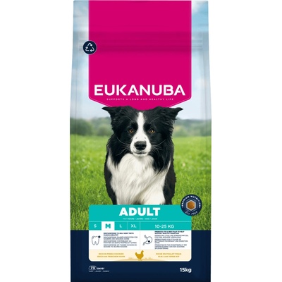 Eukanuba Adult Medium kura 15 kg