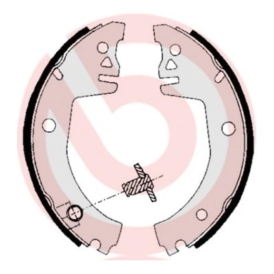 Sada brzdových čeľustí BREMBO S 85 512