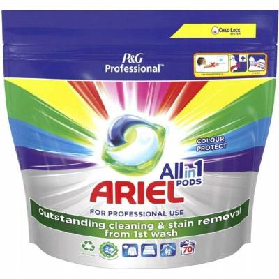 Ariel Professional All in1 Pods Colour Protect prací kapsle 70 PD
