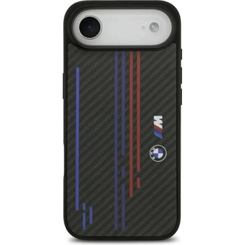 BMW M Kevlar Lines & Logo MagSafe калъф за iPhone Air - черен