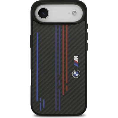 BMW M Kevlar Lines & Logo MagSafe калъф за iPhone Air - черен