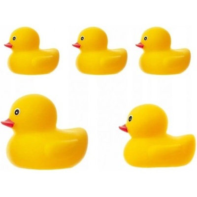 Tullo Gumové kačičky 5 ks žlté