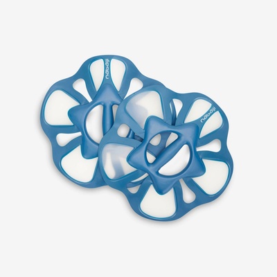 Pullpush Flower Nabaiji Činky na aqua gym a aqua fitness L bílo-modré