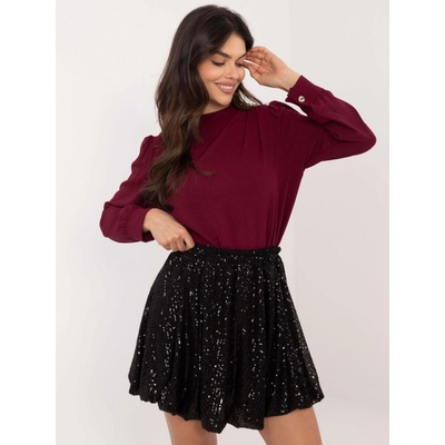 Dámska sukňa MI-SD-271360.74 čierna