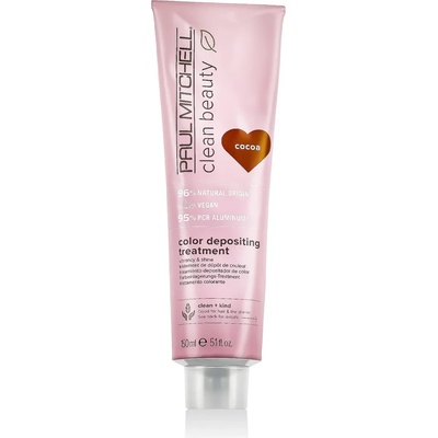Paul Mitchell Clean Beauty Color Protect Color Depositing Treatment Cocoa 150 ml повредена кутия