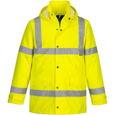 Portwest traffic s460 / Светлоотразително изолирано hi-vis яке, ris, go/rt - hv Жълто xs (s460yerxs)