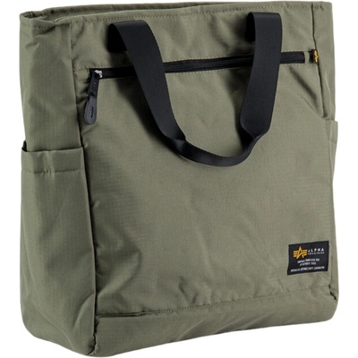 Alpha Industries taška a ruksak v 1 Backpack Tote Bag sage green zelená