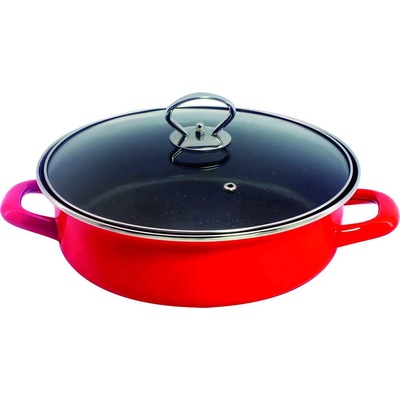 Rosberg 26 см тава с капак и незалепващо покритие Rosberg модел R51222A26CT (R51222A26CT)