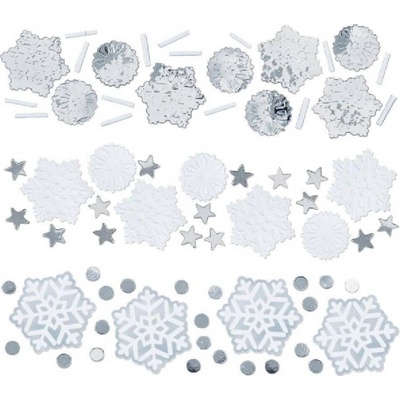 Konfety na párty snehové vločky 34 g