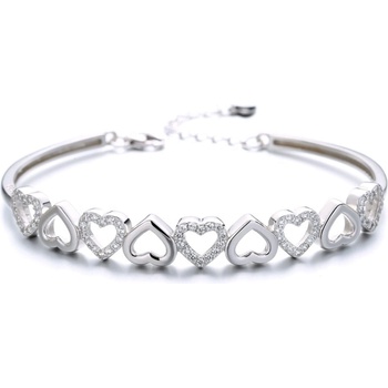 Silenti Jewelry Сребърна гривна "Любовна Приказка