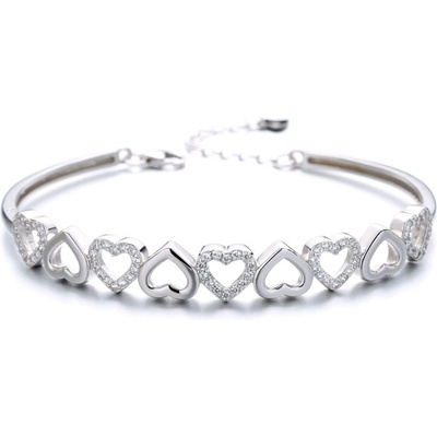 Silenti Jewelry Сребърна гривна "Любовна Приказка