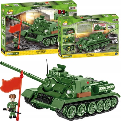 Cobi 2541 World War II Ruský stíhač tanků SU-100
