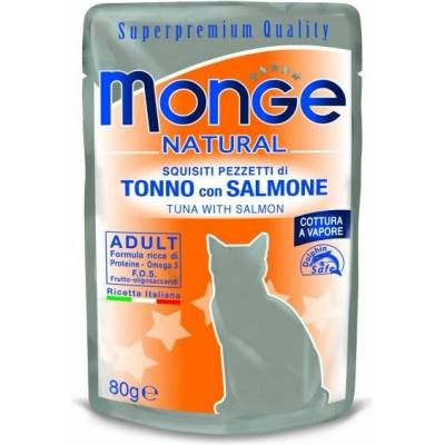 MONGE KAPSA TUŇÁK LOSOS 4x80 g