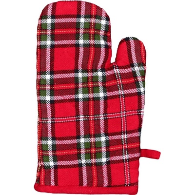 Forbyt Vánoční kuchyňská chňapka 1 ks Kostka červená 20491 18 x 28 cm – Zbozi.Blesk.cz