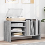 vidaXL Шкаф за грамофонни плочи Сив Сонома 78.5 x 35 x 45 см (891077)