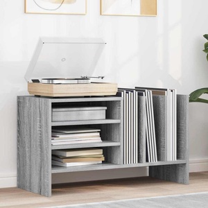 vidaXL Шкаф за грамофонни плочи Сив Сонома 78.5 x 35 x 45 см (891077)