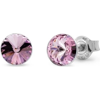 Spark fialové Rivoli se Swarovski Elements Sweet Candy Studs K1122SS29LAM Light Amethyst
