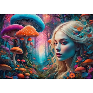 Bluebird Puzzle - Puzzle Rainbow Forest - 1 000 piese