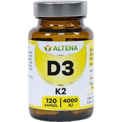 Altena vitamín D3 + K2 MK7, 4000 IU 120 ks